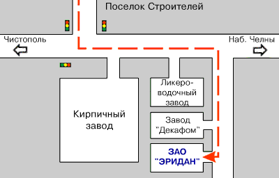 Схема проезда